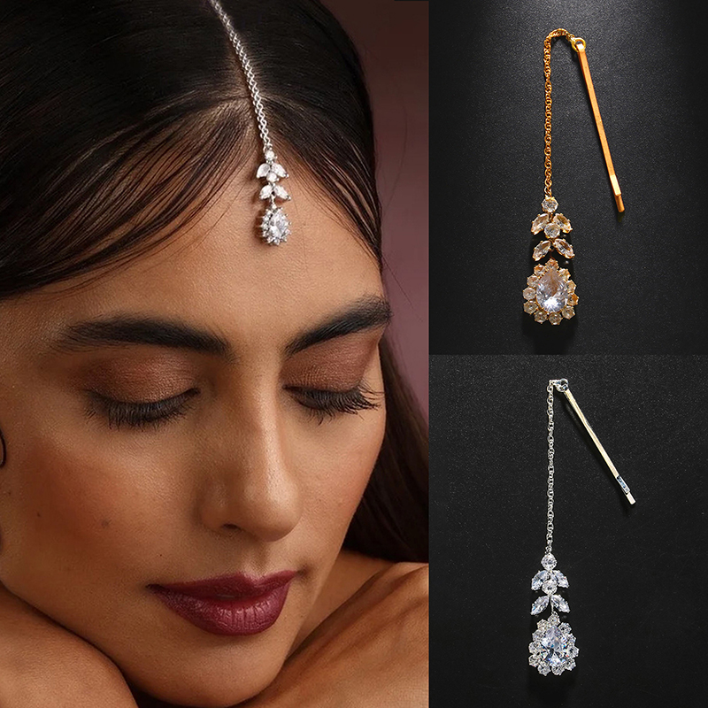 Ethnic Fashion India - Fashion Indian Bridal Forehead Chain Headwear
