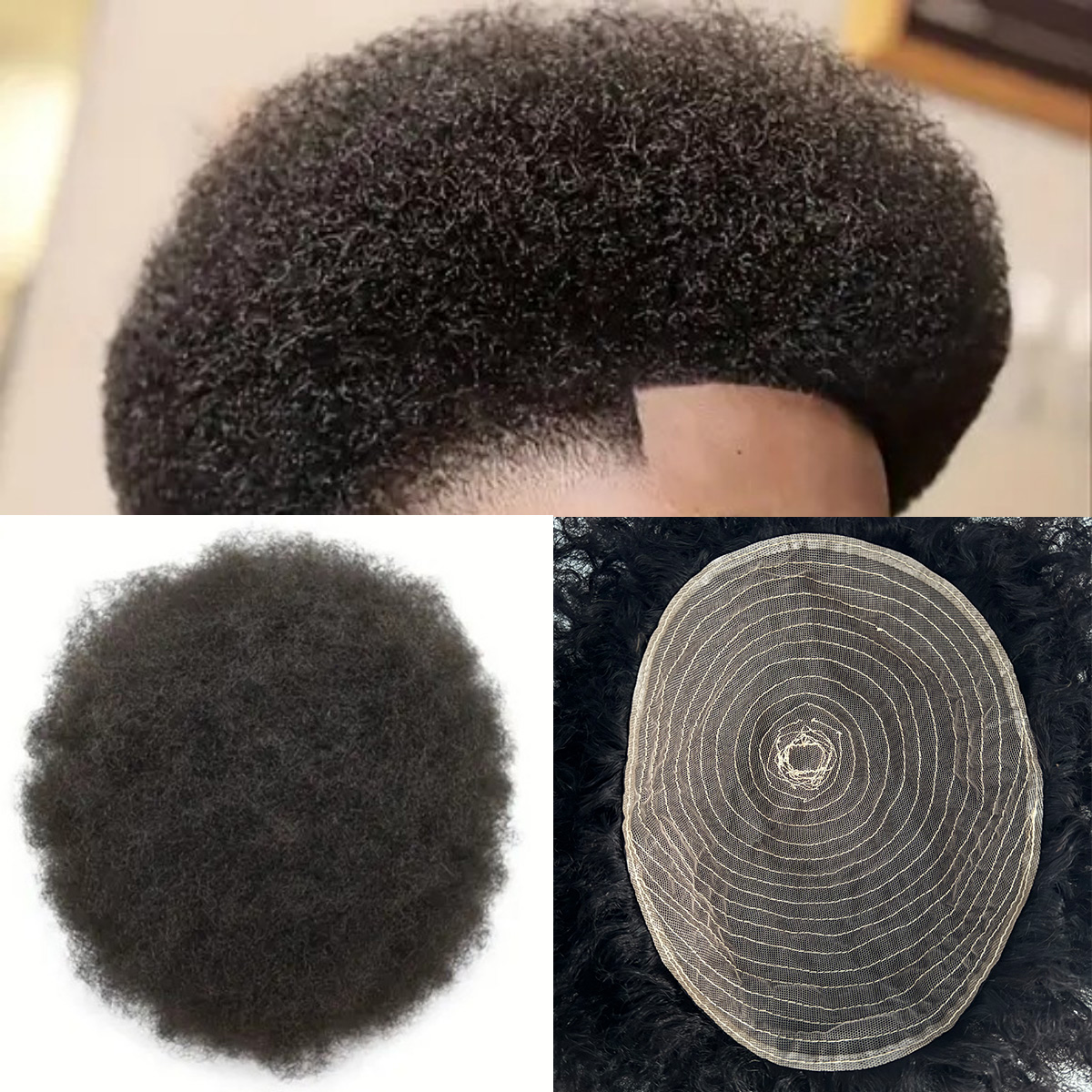 Ethnic Fashion India - Unisex Human Hair Toupee or Topper