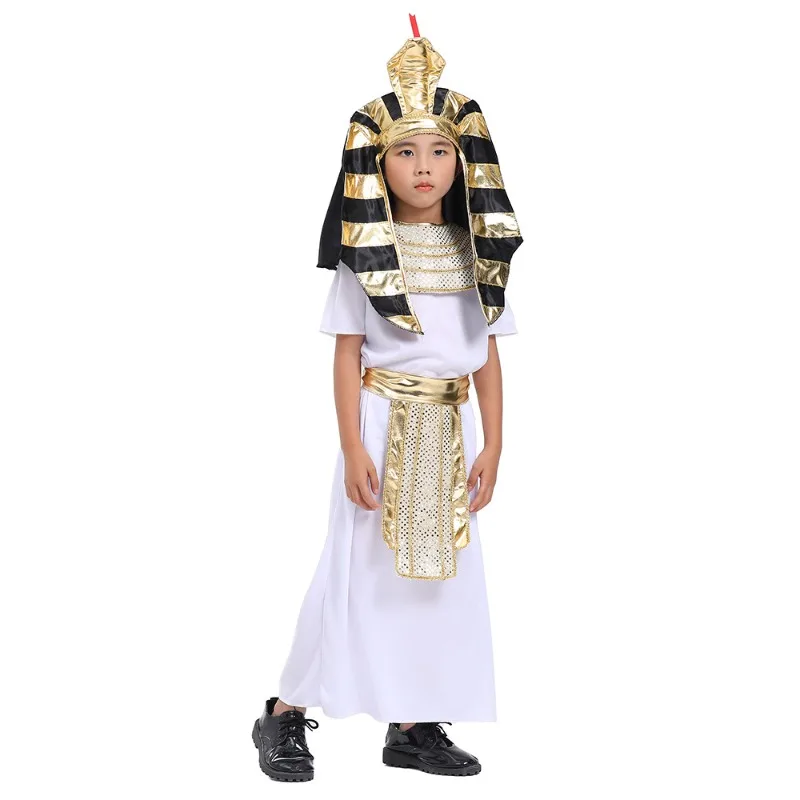 Ethnic Gown - Kids Egyptian Pharaoh King Costume Ethnic