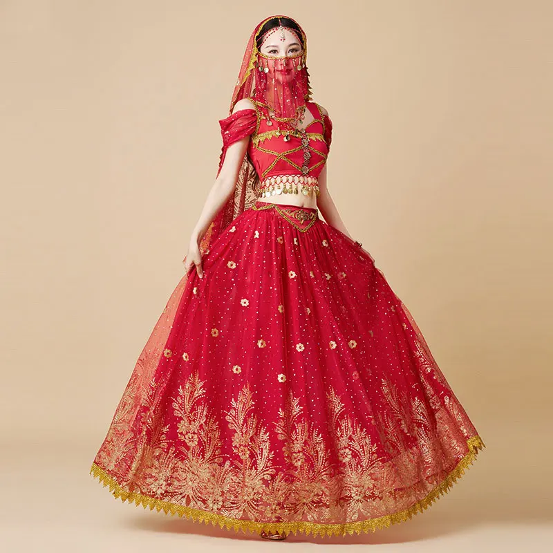 Ethnic Fashion India - Women Festival Halloween Cosplay Belly Dance