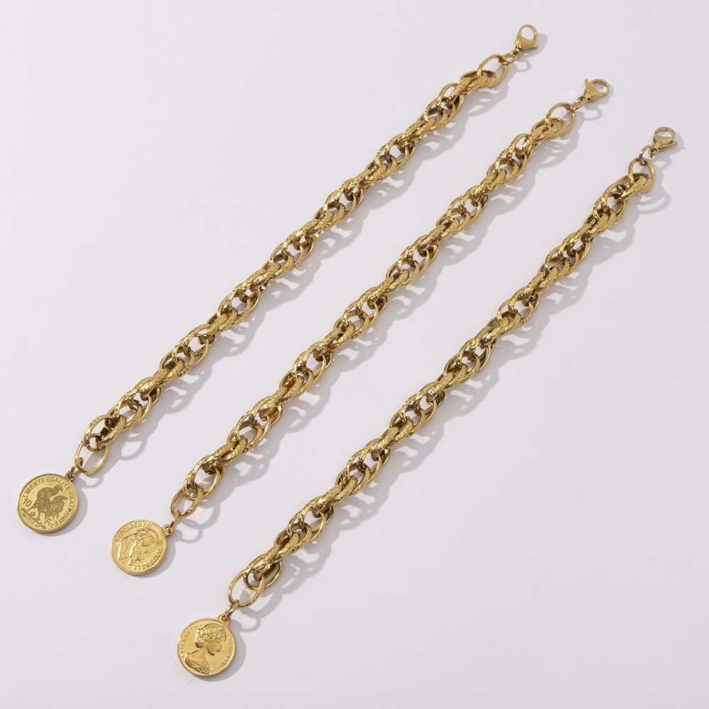 Ethnic Fusion Fashion - LUIZADA Vintage Inspired Gold - Toned