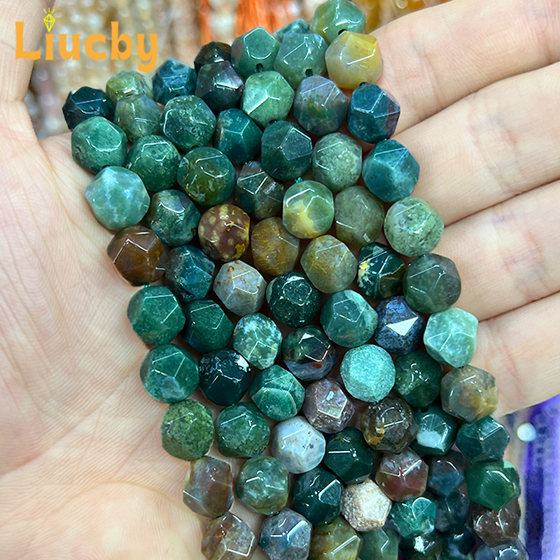 Natural Stone Faceted Indian a - Ethnic Fashion India review and price