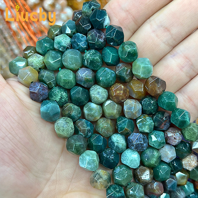 Natural Stone Faceted Indian a - Ethnic Fashion India review and price