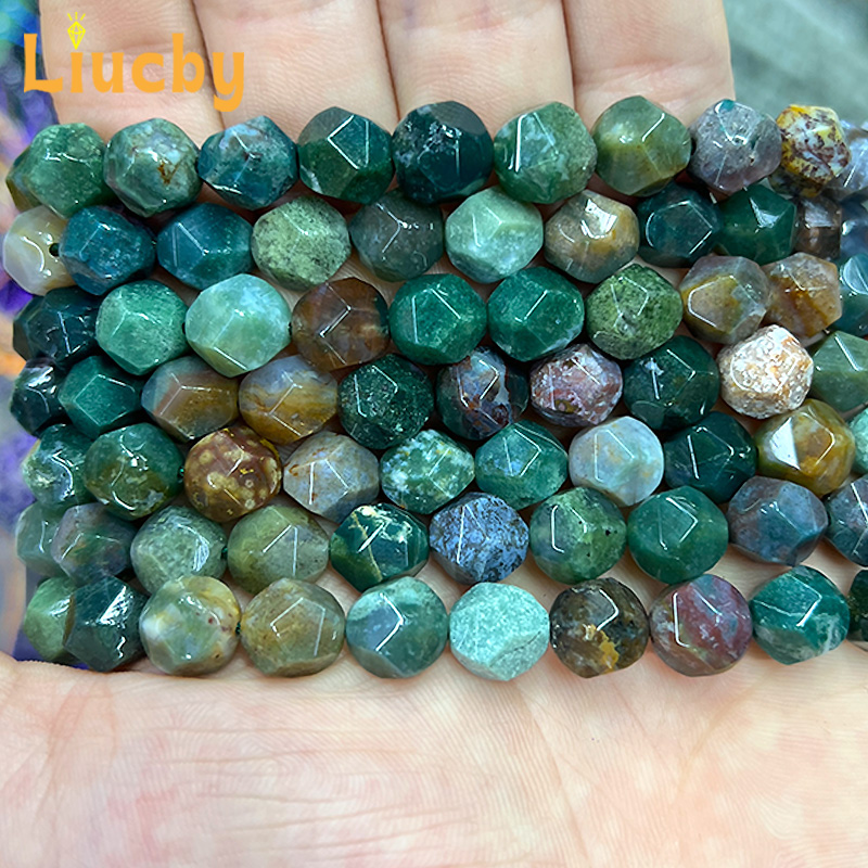 Natural Stone Faceted Indian a - Ethnic Fashion India review and price