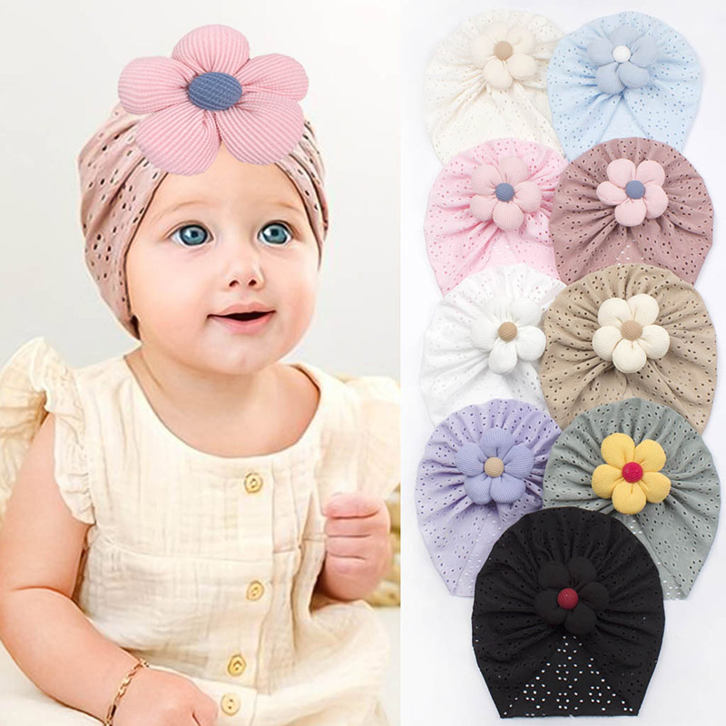 3D Flower Baby Turban Cap Summ - Ethnic Fashion India review and price
