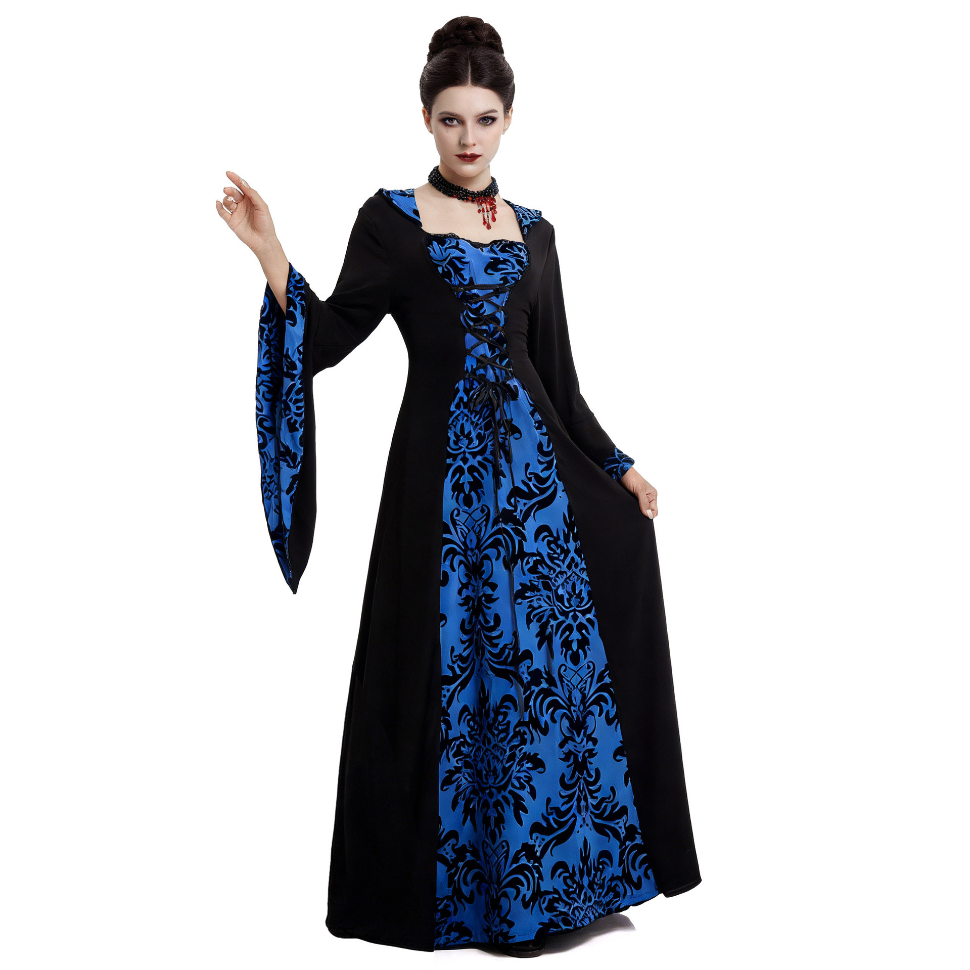 Classical Victorian Long Gown  - Ethnic Gown review and price