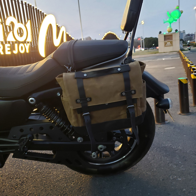 Vintage Motorcycle Saddlebag W - Ethnic Fashion India review and price