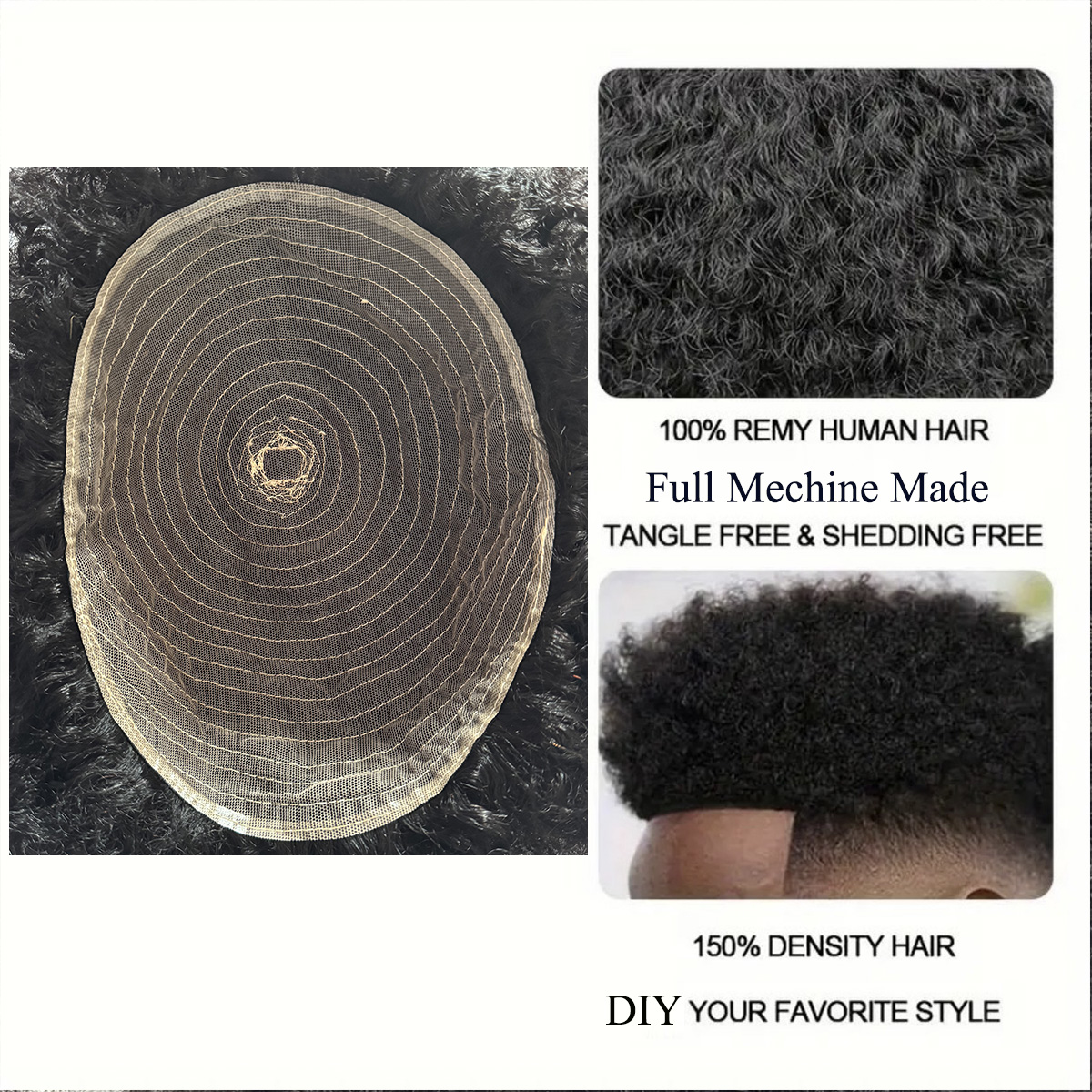 Unisex Human Hair Toupee or To - Ethnic Fashion India review and price