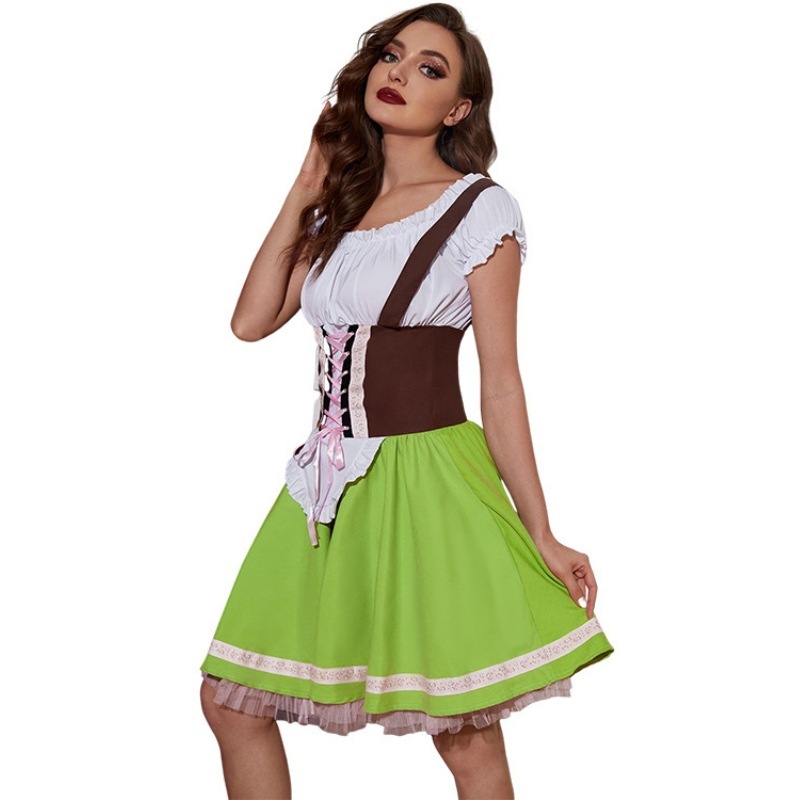 New Green National Style Beer  - Ethnic Fashion Dress review and price
