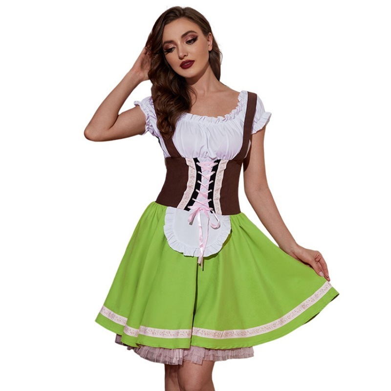 New Green National Style Beer  - Ethnic Fashion Dress review and price