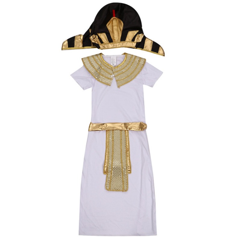 Kids Egyptian Pharaoh King Cos - Ethnic Gown review and price