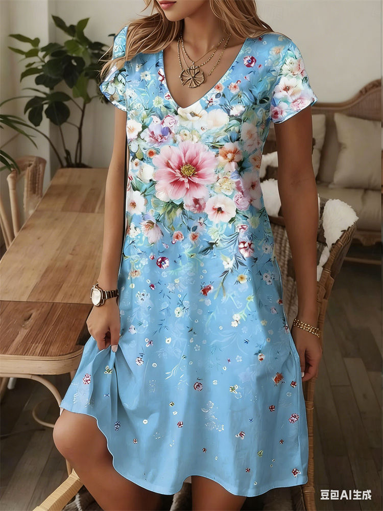 Ethnic Style Women Dress Summe - Ethnic Fashion Dress review and price