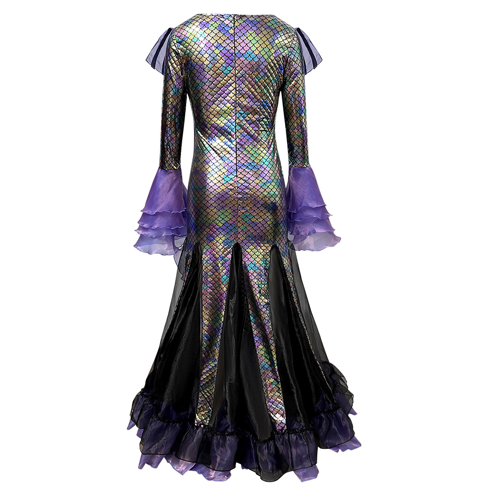 Dark Mermaid Long Dress Costum - Ethnic Gown review and price