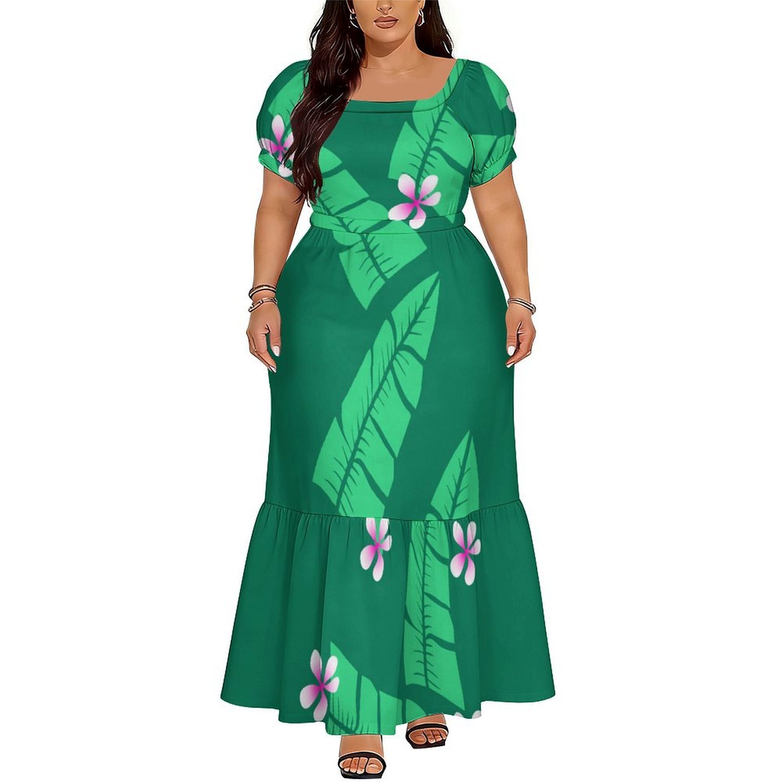 Comfortable Women's Short-Slee - Ethnic Gown review and price
